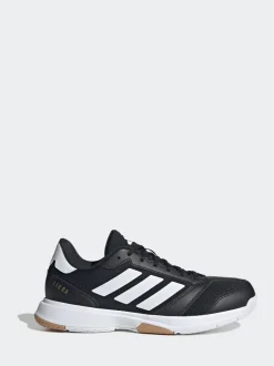 adidas Black Ligra 8 Indoor Shoes
