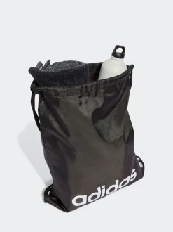 adidas Black Linear Gymsack Bag