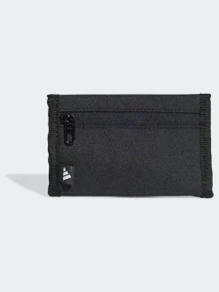 adidas Black Linear Wallet