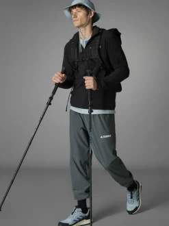 adidas Black Multi Essentials 1/2 Zip Fleece Jacket