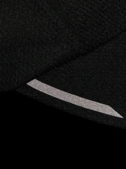 adidas Black Performance Running Aeroready Four-Panel Mesh Cap