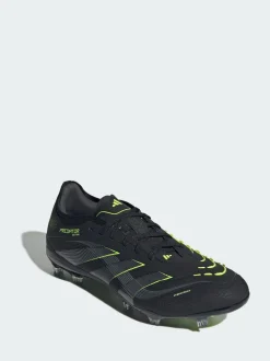 adidas Black Predator Pro Firm Ground Boots
