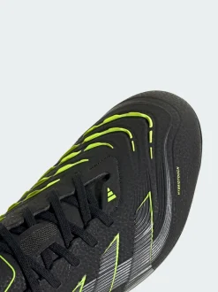 adidas Black Predator Pro Firm Ground Boots