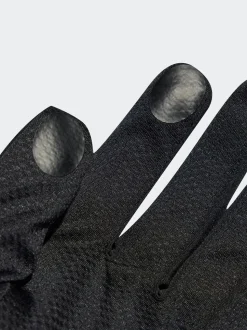 adidas Black Run Gloves Conv
