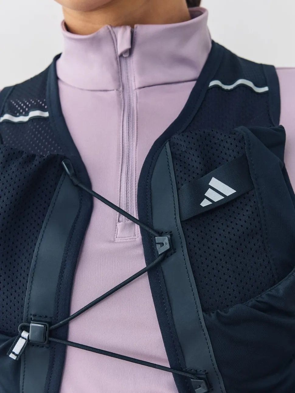 adidas Black Run Vest