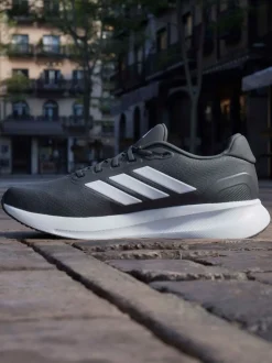 adidas Black Runfalcon 5 Wide Running Shoes