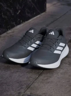adidas Black Runfalcon 5 Wide Running Shoes