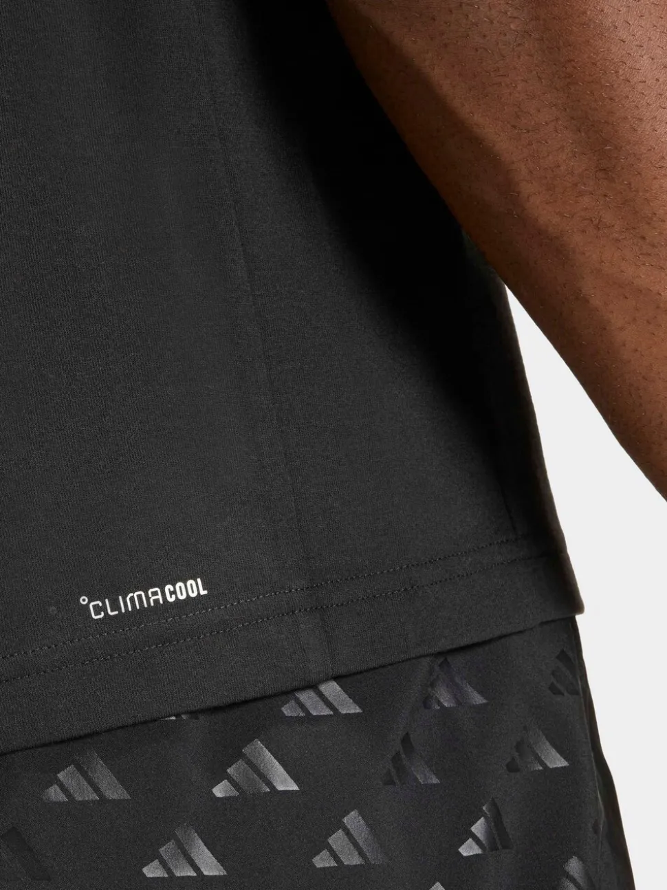 adidas Black Short Sleeve Training Vest