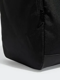adidas Black Small Linear Duffel Bag