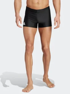 adidas Black Solid Swim Boxers