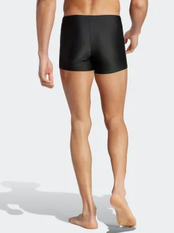 adidas Black Solid Swim Boxers