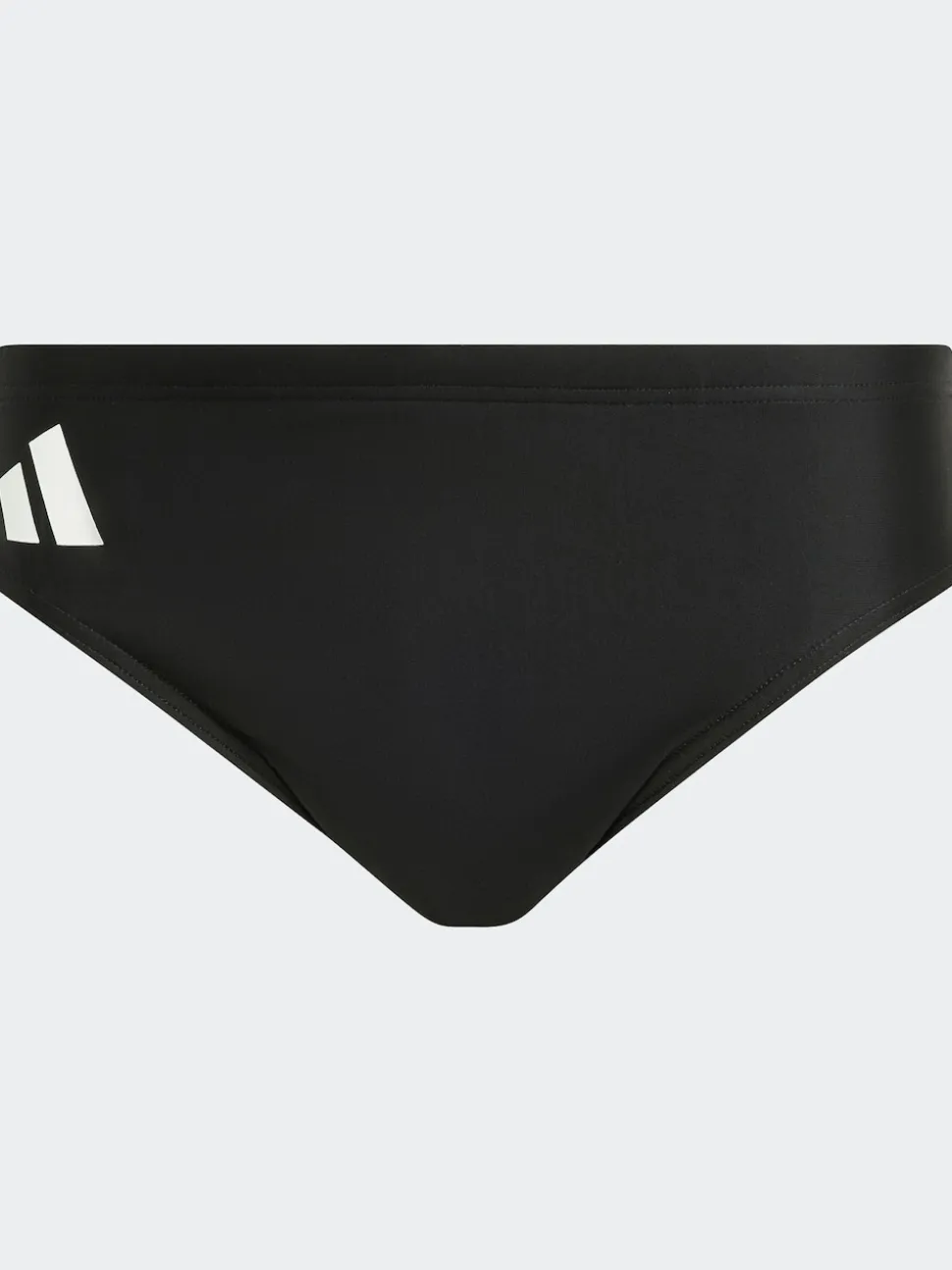 adidas Black Solid Swim Trunks