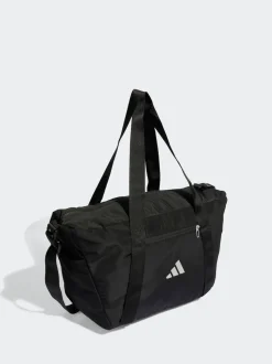 adidas Black Sports Duffel Bag