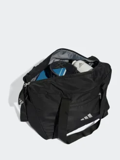 adidas Black Sports Duffel Bag