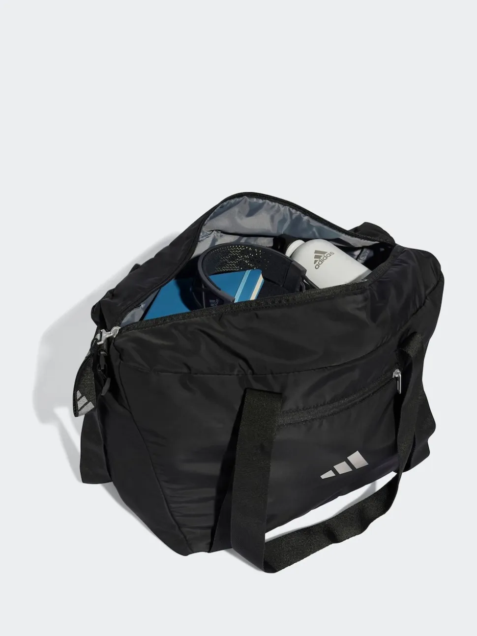 adidas Black Sports Duffel Bag