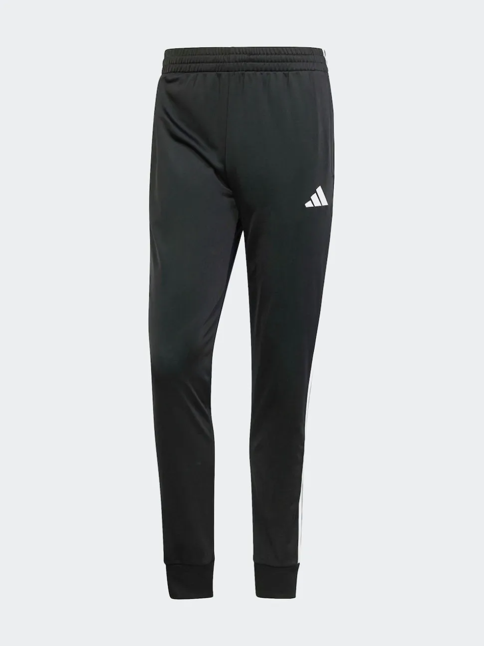 adidas Black Sportswear Basic 3-Stripes Tricot Tracksuit