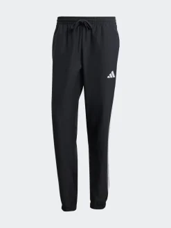 adidas Black Sportswear Basic 3-Stripes Woven Tracksuit
