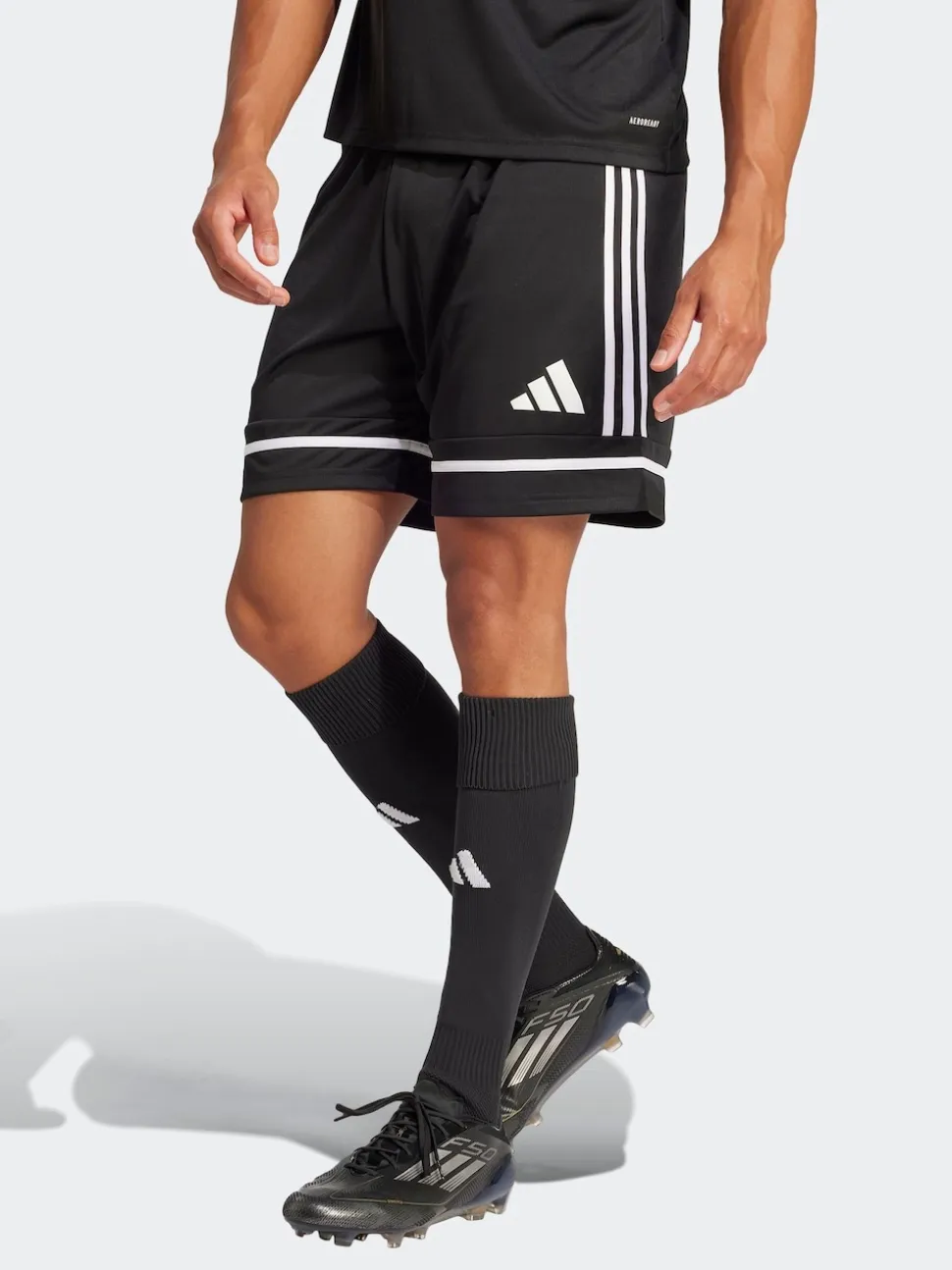 adidas Black Squadra 25 Shorts