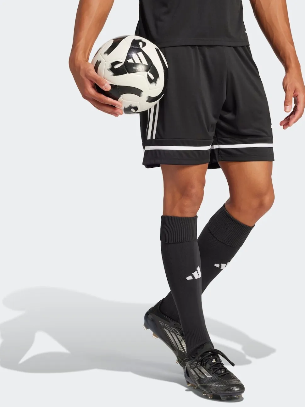 adidas Black Squadra 25 Shorts