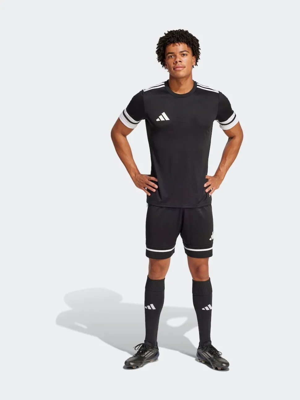 adidas Black Squadra 25 Shorts