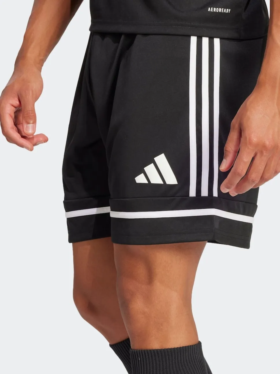 adidas Black Squadra 25 Shorts