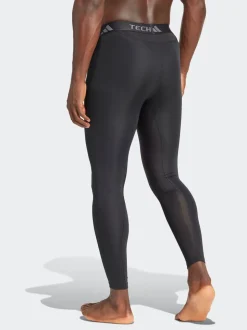 adidas Black TECHFIT Compression Training Long Tights