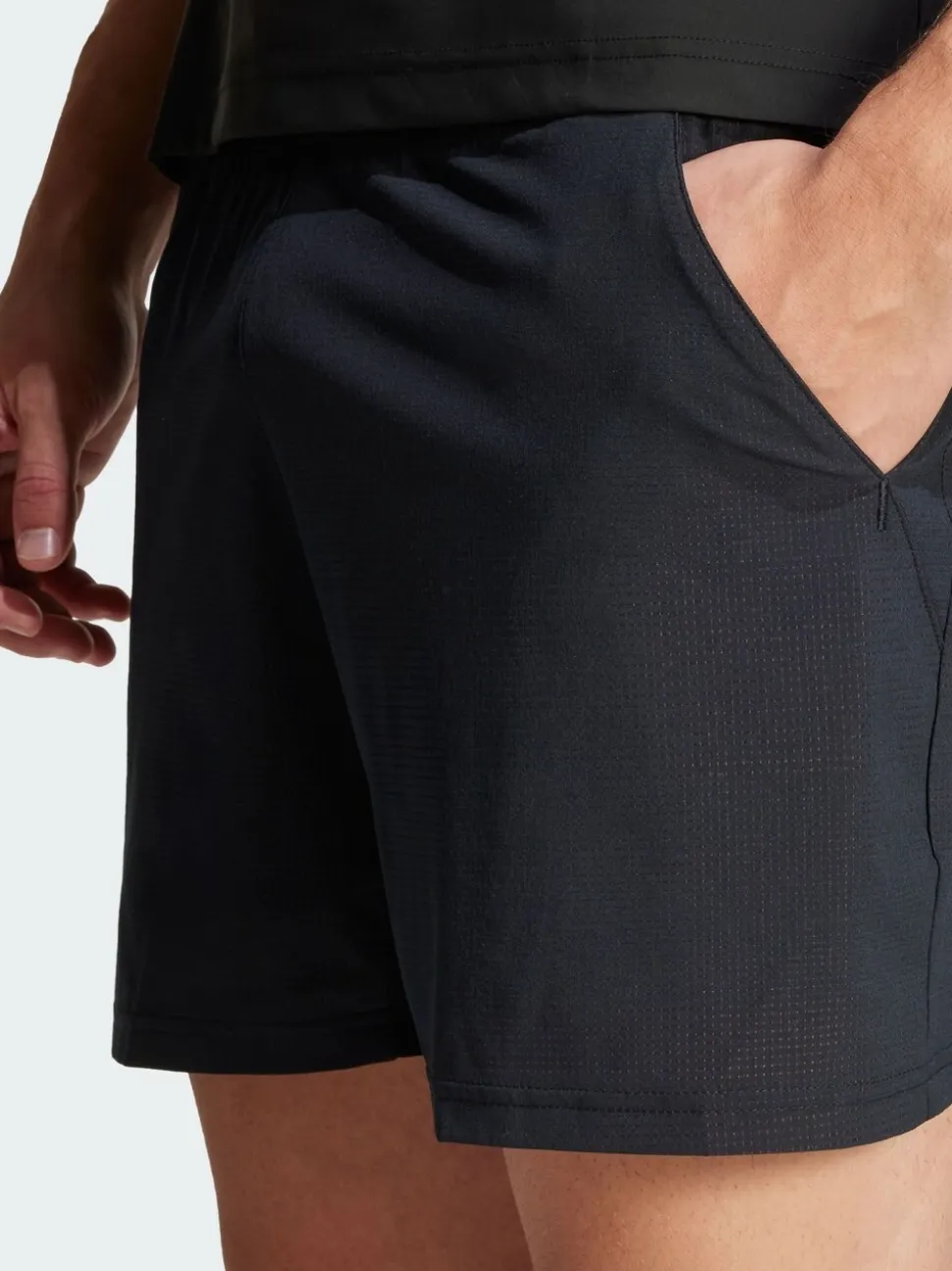 adidas Black Tennis 5-Inch Ergo Shorts