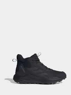adidas Black Terrex Anylander Mid Hiking Shoes