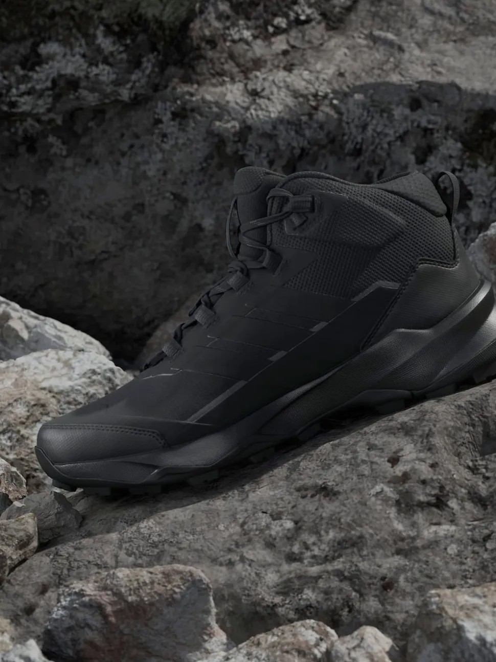 adidas Black Terrex Skychaser AX5 Mid GORE-TEX Hiking Trainers