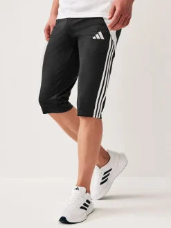 adidas Black Tiro 24 3/4 Joggers