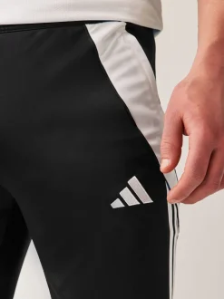 adidas Black Tiro 24 3/4 Joggers