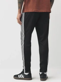 adidas Black Train Essentials 3-Stripes Training Joggers