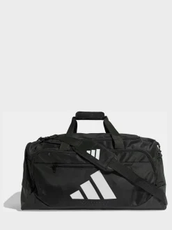 adidas Black Training Defender Medium Duffle Bag