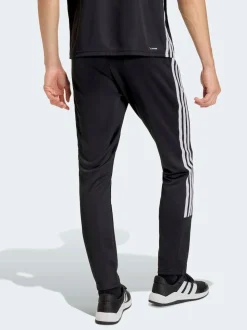 adidas Black Workout Essentials All-Set 3-Stripes Knit Joggers
