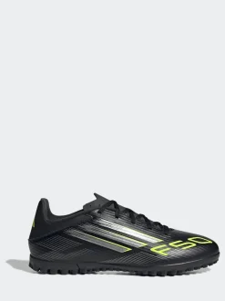 adidas Black/Grey Adult F50 Club Turf Boots