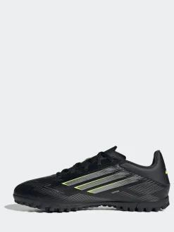 adidas Black/Grey Adult F50 Club Turf Boots