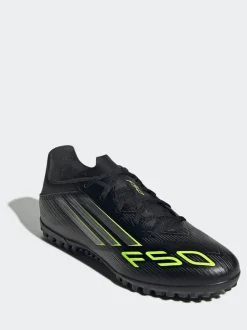 adidas Black/Grey Adult F50 Club Turf Boots