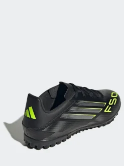 adidas Black/Grey Adult F50 Club Turf Boots