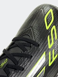 adidas Black/Grey Adult F50 Club Turf Boots
