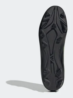adidas Black/Grey Adult F50 Club Firm/Multi Ground Boots