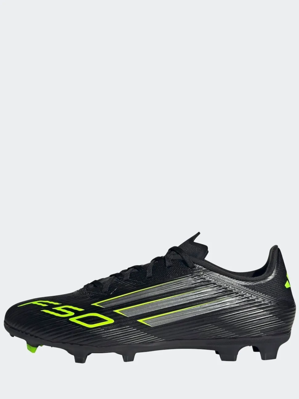 adidas Black/Grey Adult F50 Club Firm/Multi Ground Boots