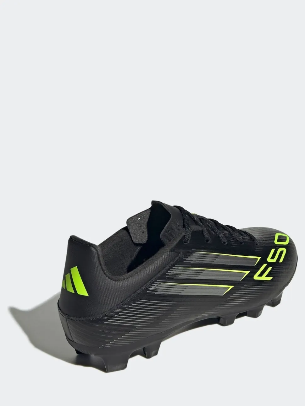 adidas Black/Grey Adult F50 Club Firm/Multi Ground Boots