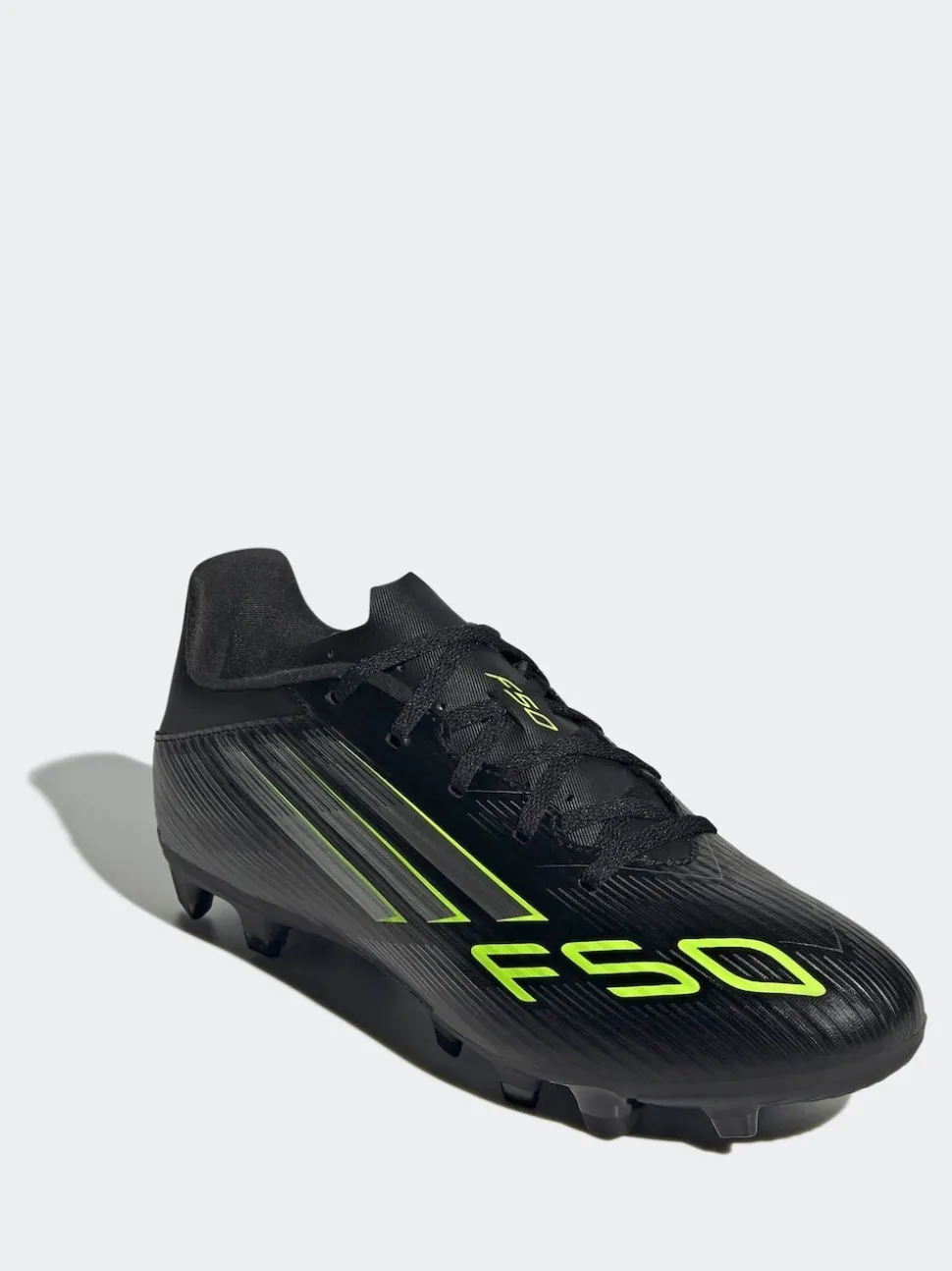 adidas Black/Grey Adult F50 Club Firm/Multi Ground Boots