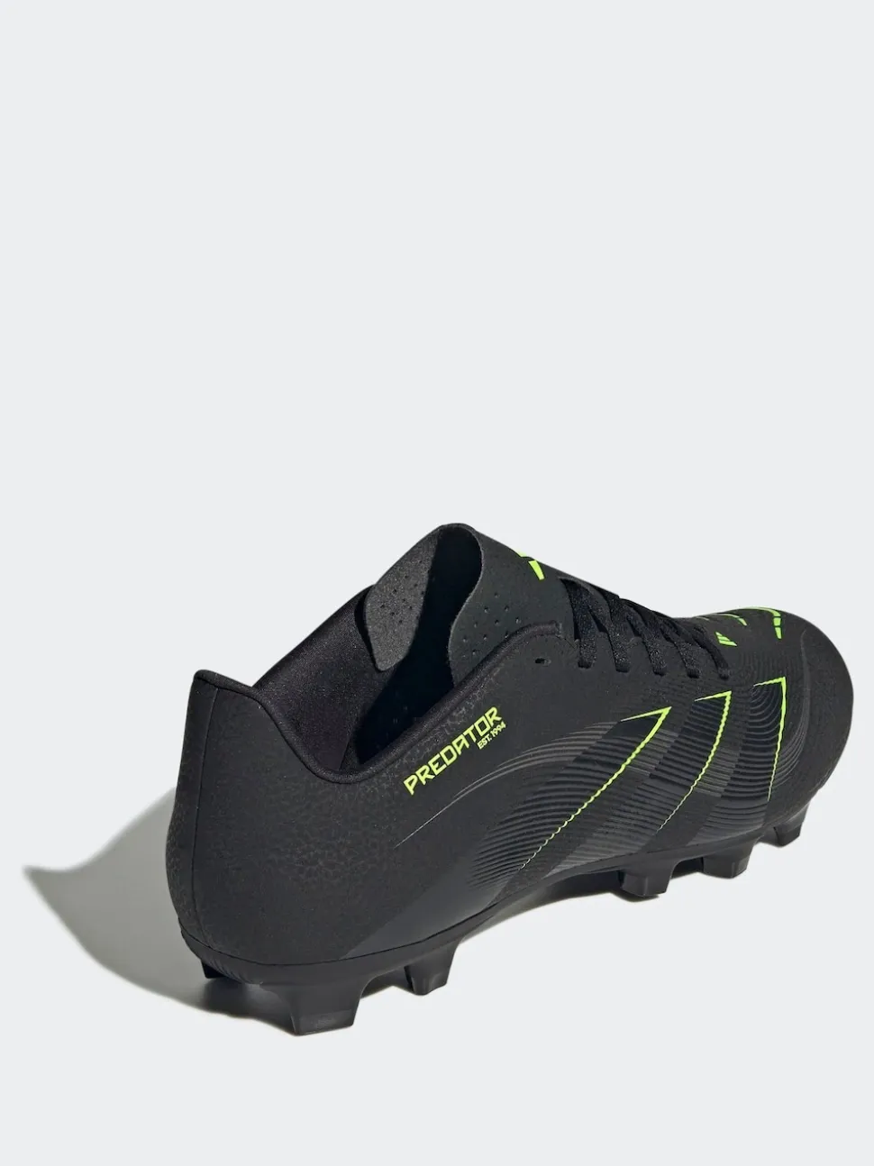 adidas Black/Grey Adult Predator Club Firm Ground Boots