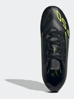 adidas Black/Grey Kids F50 Club Firm/Multi-Ground Boots