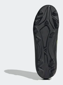 adidas Black/Grey Kids F50 Club Firm/Multi-Ground Boots