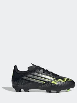 adidas Black/Grey Kids F50 League Firm/Multi Ground Boots
