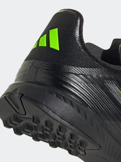 adidas Black/Grey Kids F50 League Turf Boots