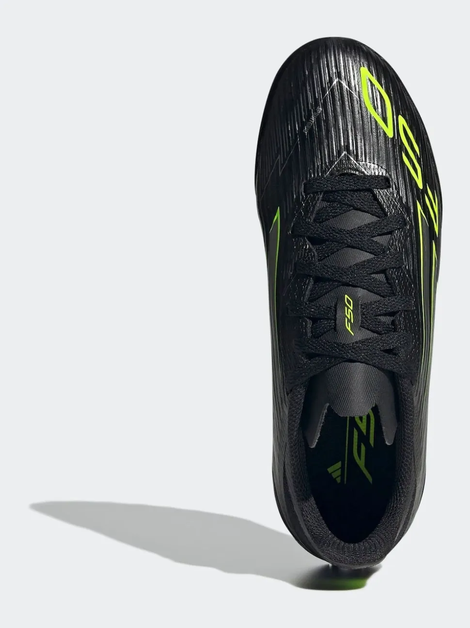 adidas Black/Grey Kids F50 League Turf Boots