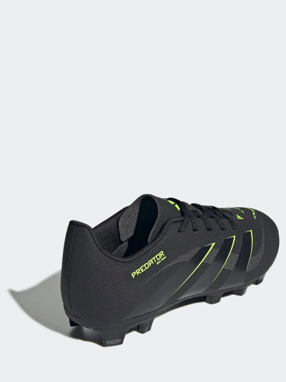 adidas Black/Grey Kids Predator Club Firm/Multi Ground Boots